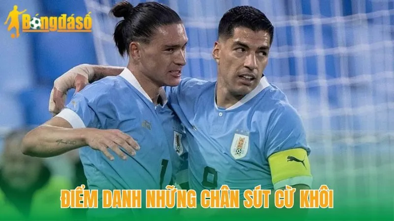 Điểm danh những chân sút cừ khôi